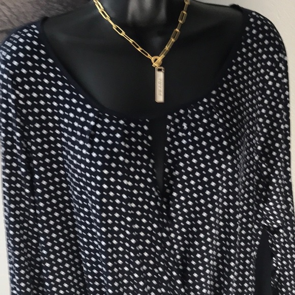 NWT Ann Taylor Wrap Top Sz XLP - Picture 7 of 8
